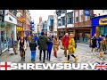 Walk in shrewsbury shropshire england 4k  birthplace of charles darwin