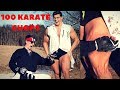 Karate Chopped 100 TIMES in the Leg Experiment *DANGEROUS* | Karate Chop Damage Test VS Muscle