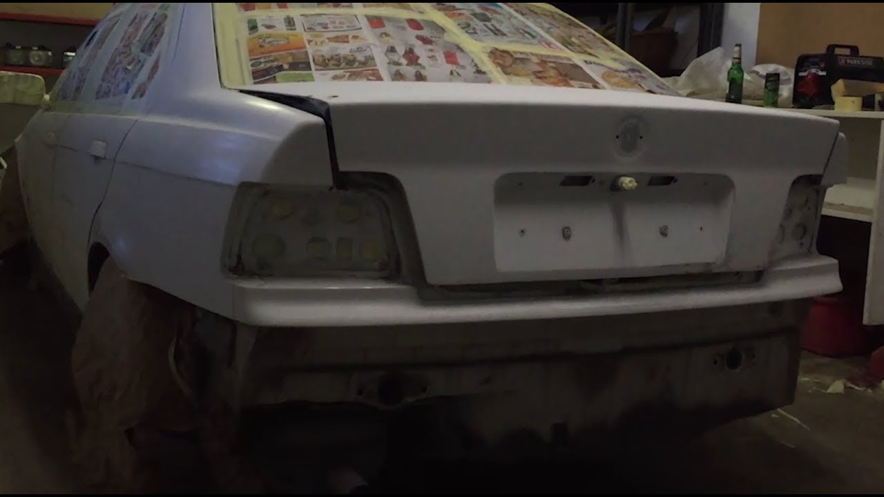 SouthWays - E36 323i DRIFT - new paint with Montana cans