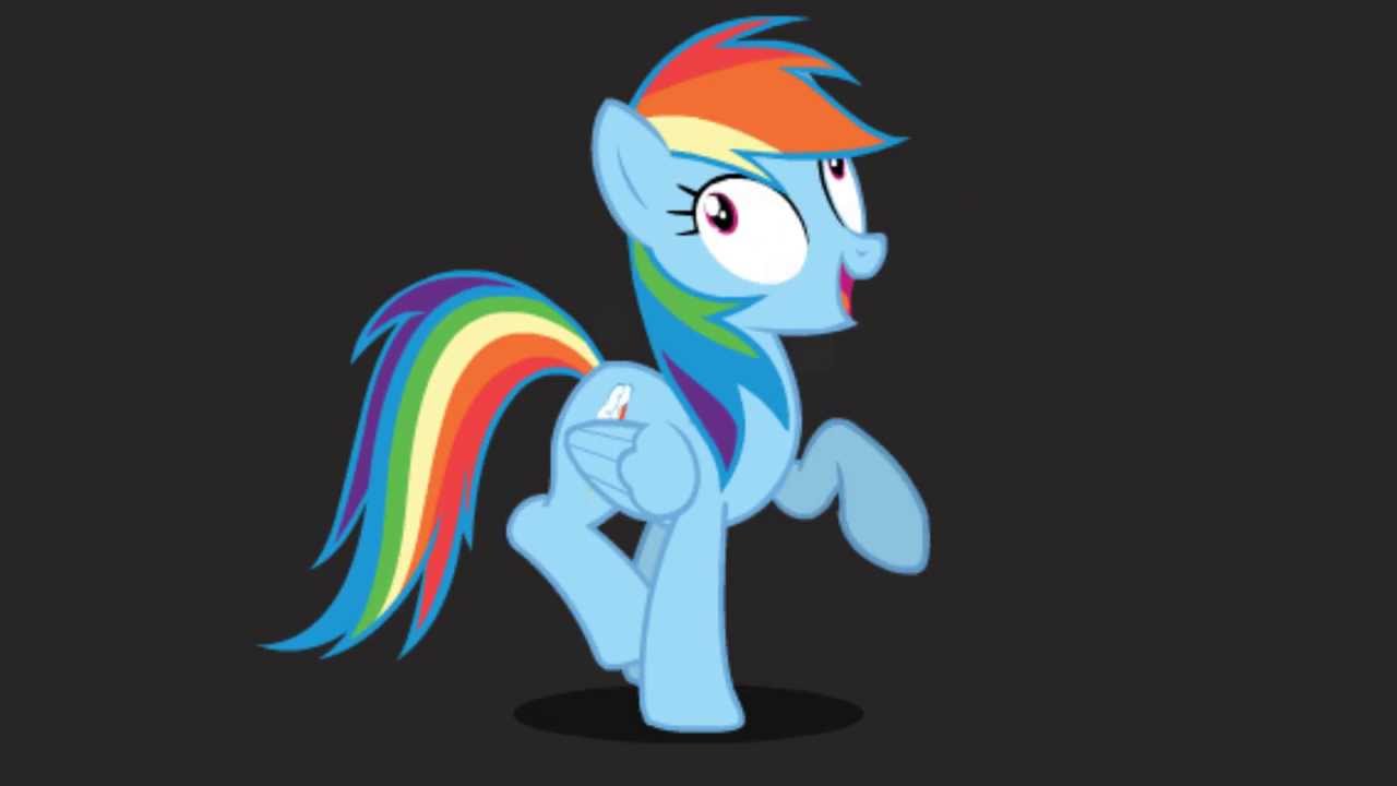 [Test Animation] Rainbow Dash Dancing (Crazy Style) :D - YouTube