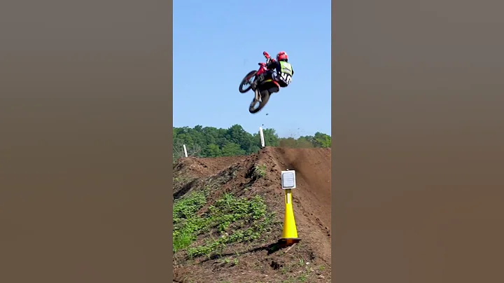 Cameron Horner Throwing Down During A Moto At Lore...