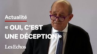 Sous-marins : Jean-Yves Le Drian évoque « la rupture de confiance entre alliés »