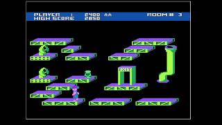 Atari 8-bit, Emulated, Ollies Follies, 3700 points