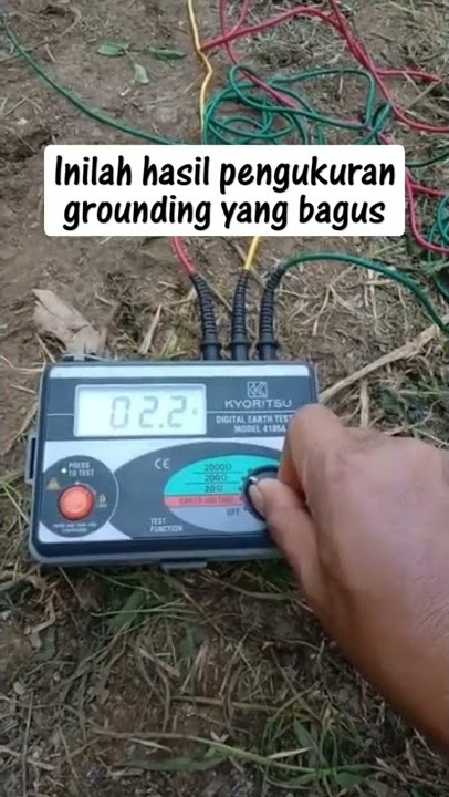 kyoritsu alat ukur grounding untuk  kebutuhan elektrik