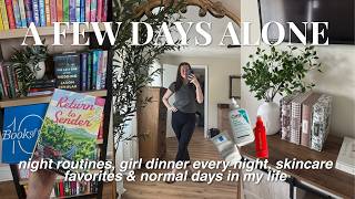 A Few Days in My Life Alone | Chatty Catchup, Girl Dinner & Normal Evenings after Busy Work Days