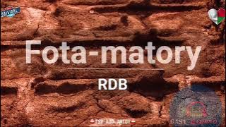 Fota-matory (Rdb) #gasyrakoto