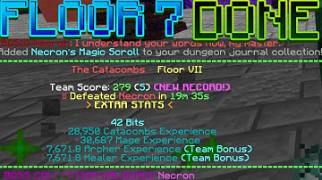 we DEFEATED NECRON (Floor 7) | Hypixel Skyblock Dungeons - The Catacombs