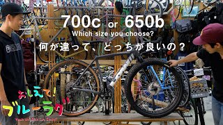 Lowグラベル“650bと700c”どっちにするのか対談!!