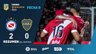 #TorneoBinance | Fecha 9 | resumen de Argentinos - Boca