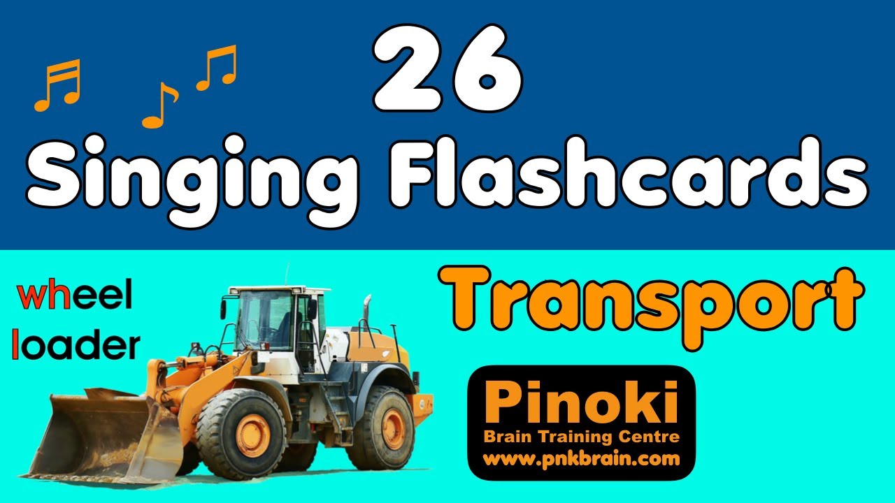 Download Pinoki-EV5 Transport Flashcards (26 Singing Flashcards). Download the iPad quiz app 'SuperMatching'.