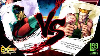 EXCEED Gameplay | EXCEEDING Expectations (M. Bison VS Guile)