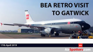 British Airways Bea Retro A319 At Gatwick 17Th April 2019