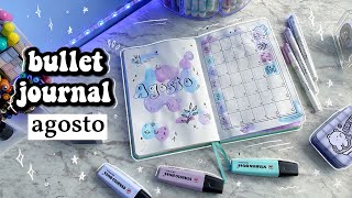 BULLET JOURNAL PARA CLASES EN LÍNEA ESTUDIANTES // AGOSTO - DanielaGmr ✨