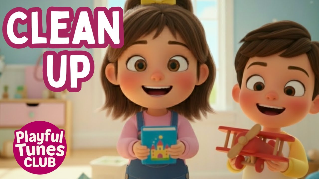 Clean Up Song! 🧹 (The Ultimate Kid Motivation) Toys Away FAST