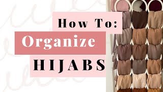 Here Are 5 Ways To Easily Organise Your Hijabs For Under $10!