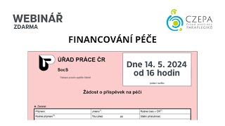 Webinář: Příspěvek na péči (vysíláno 14.5.2024)