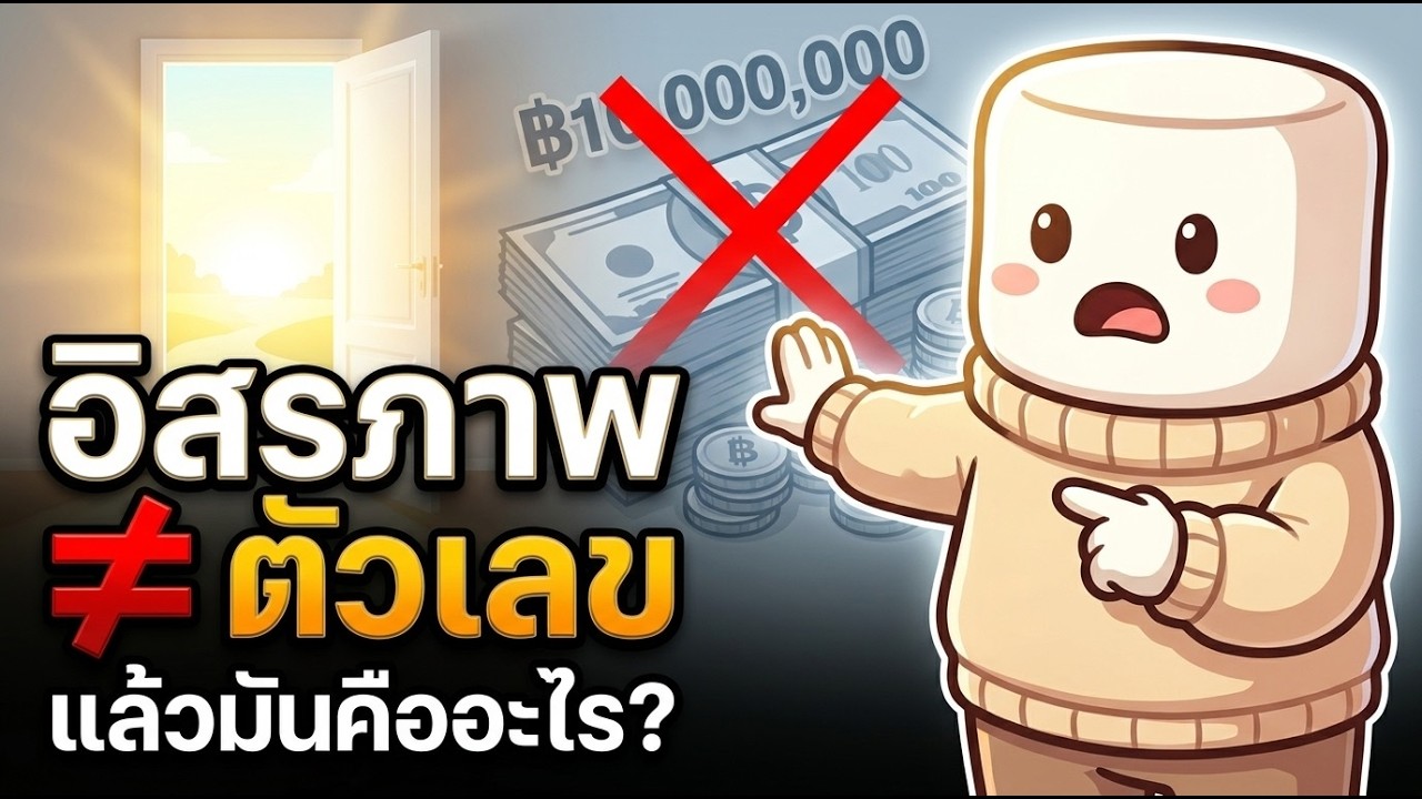 ⁣ความหมายที่แท้จริงของ "อิสรภาพทางการเงิน" (ทำไมไม่ใช่เรื่องของตัวเลข?)