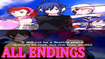 How many endings does SMT Devil Survivor have?