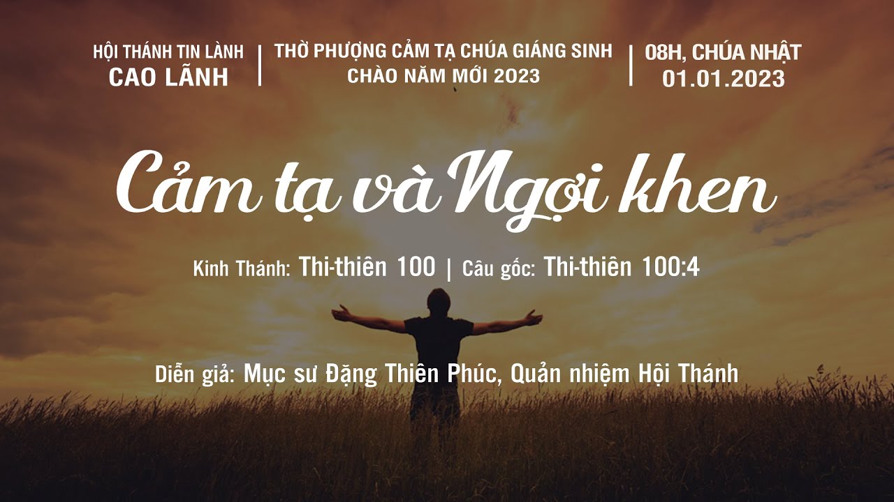 HTTLCL | THỜ PHƯỢNG CẢM TẠ CHÚA GIÁNG SINH - CHÀO NĂM MỚI 2023 ...