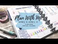 PLAN WITH ME | Apr 5-11 | PLUM PAPER PLANNER