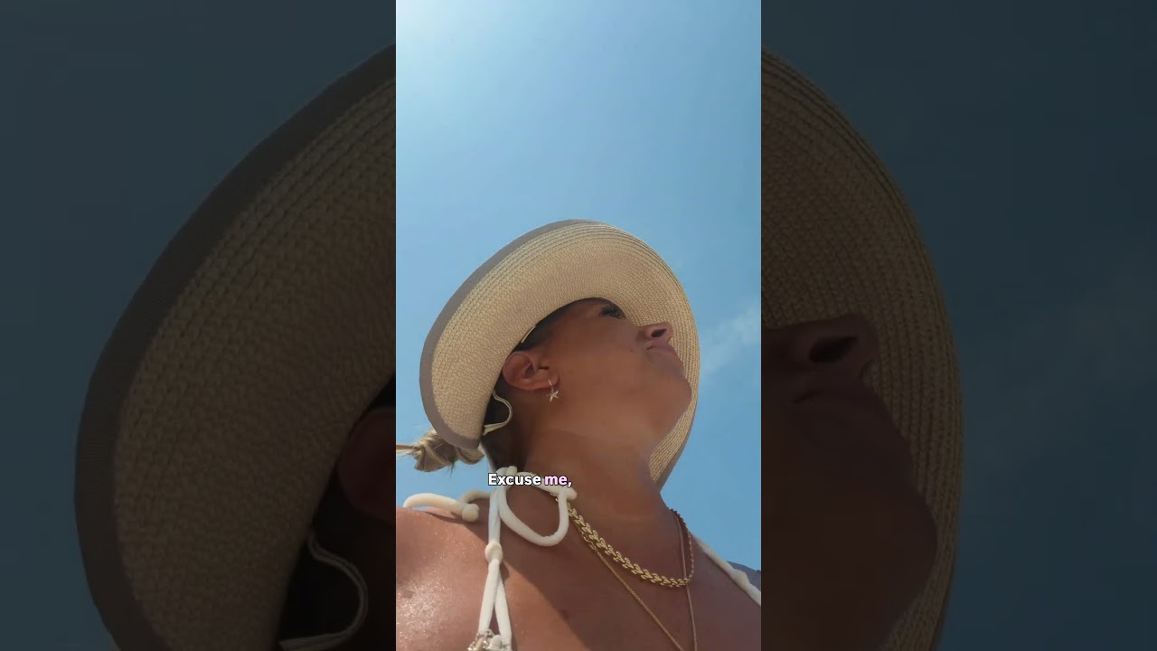 Agosto a Dubai 🔥 il bagno nel mare!