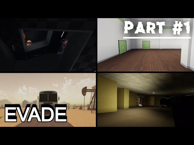 ALL 7 NEW EVADE MAPS (SECRET MAP & DEATH MAZE) 