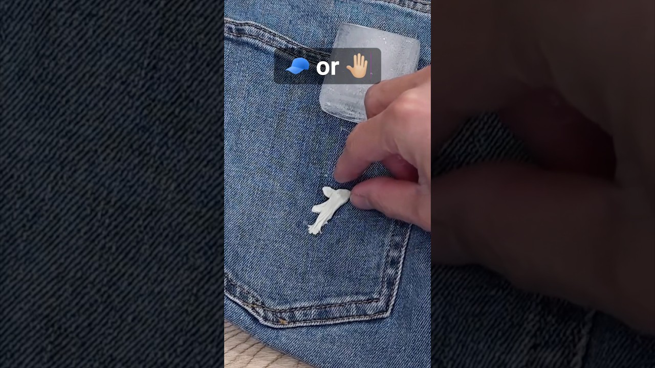 Remove Gum From Clothes Hack  - YouTube
