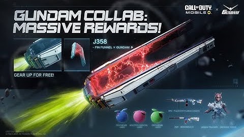 FREE! ~ Legendary J358 - Fin Funnel V Gundam | Call of Duty - Mobile