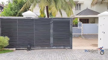 Automatic Sliding Gate #insightautomations