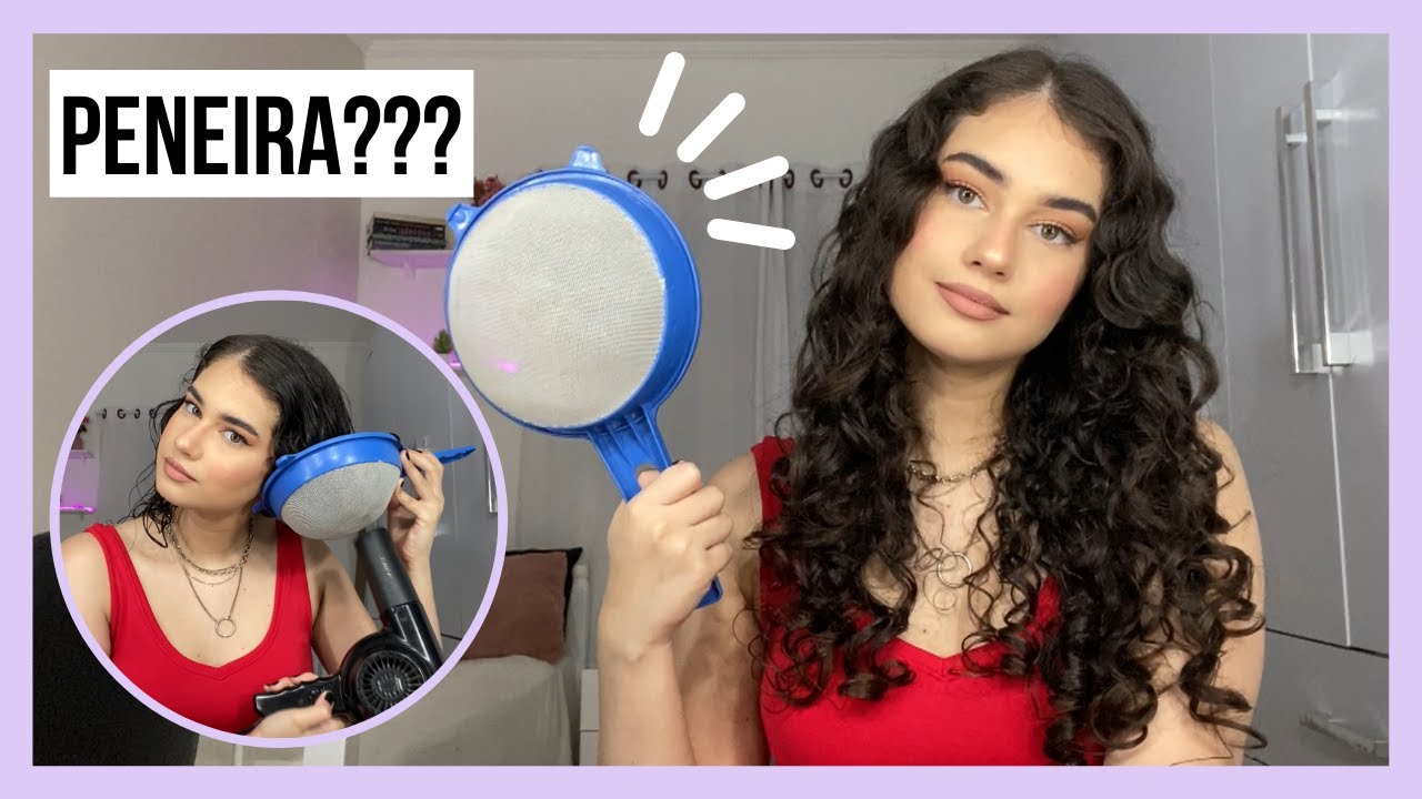 COMO SECAR O CABELO COM PENEIRA? | Ana Moraes