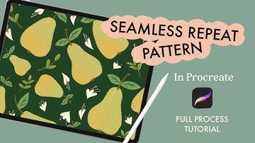 How to create a Seamless Pattern on Procreate