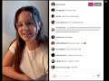 Lana Del Rey Instagram Live on BB Release Day (10/22/21)