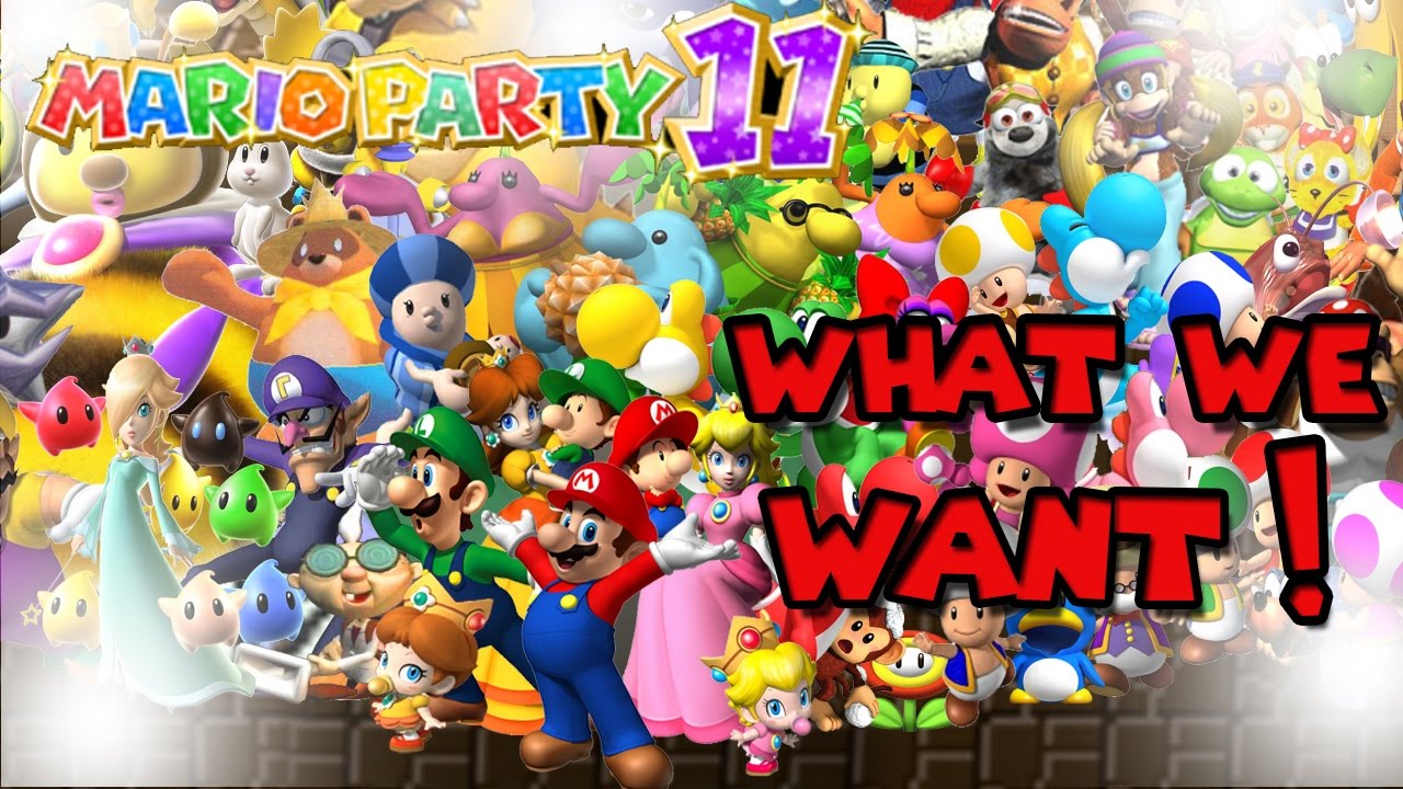 Mario Party 11 (What The People Want For The Nintendo Switch!!!) YouTube