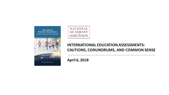 International Education Assessments Report Release and Panel Discussion 4/6/18