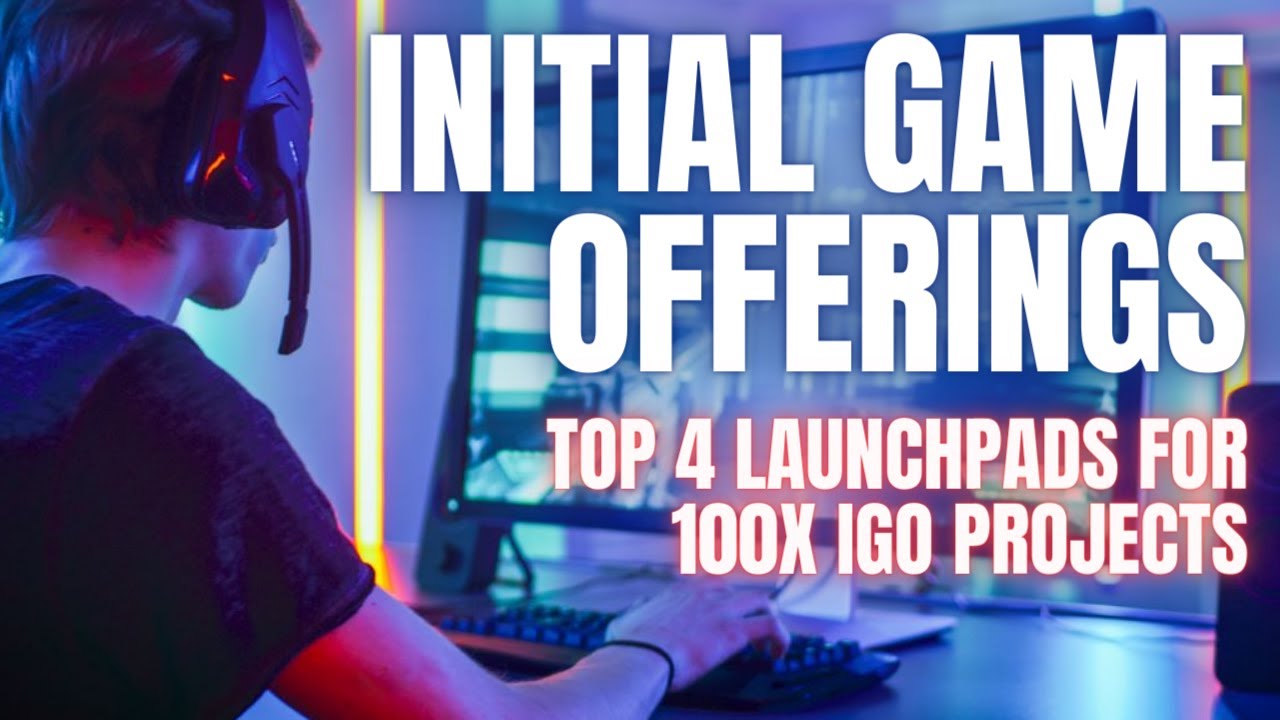 MAJOR CRYPTO TREND! Top 4 Crypto Games IGO Launchpads