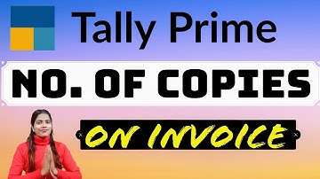 how to change number of copies in tally prime