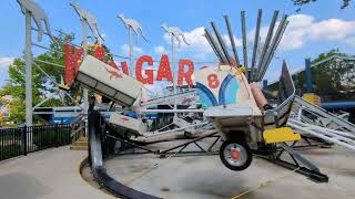 Kangaroo Off Ride - Kennywood - Copyright Free Footage