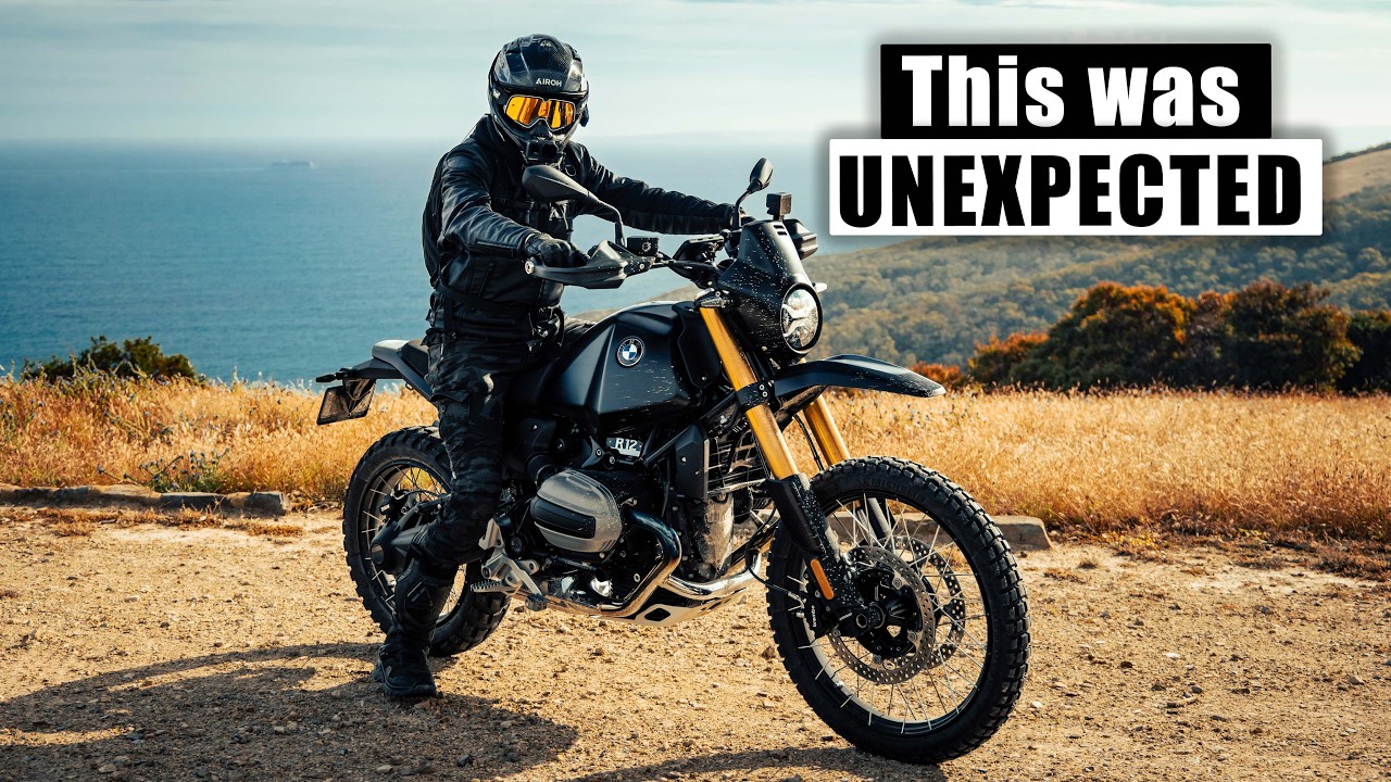 How does the BMW R12 GS Compare to the Triumph Scrambler?