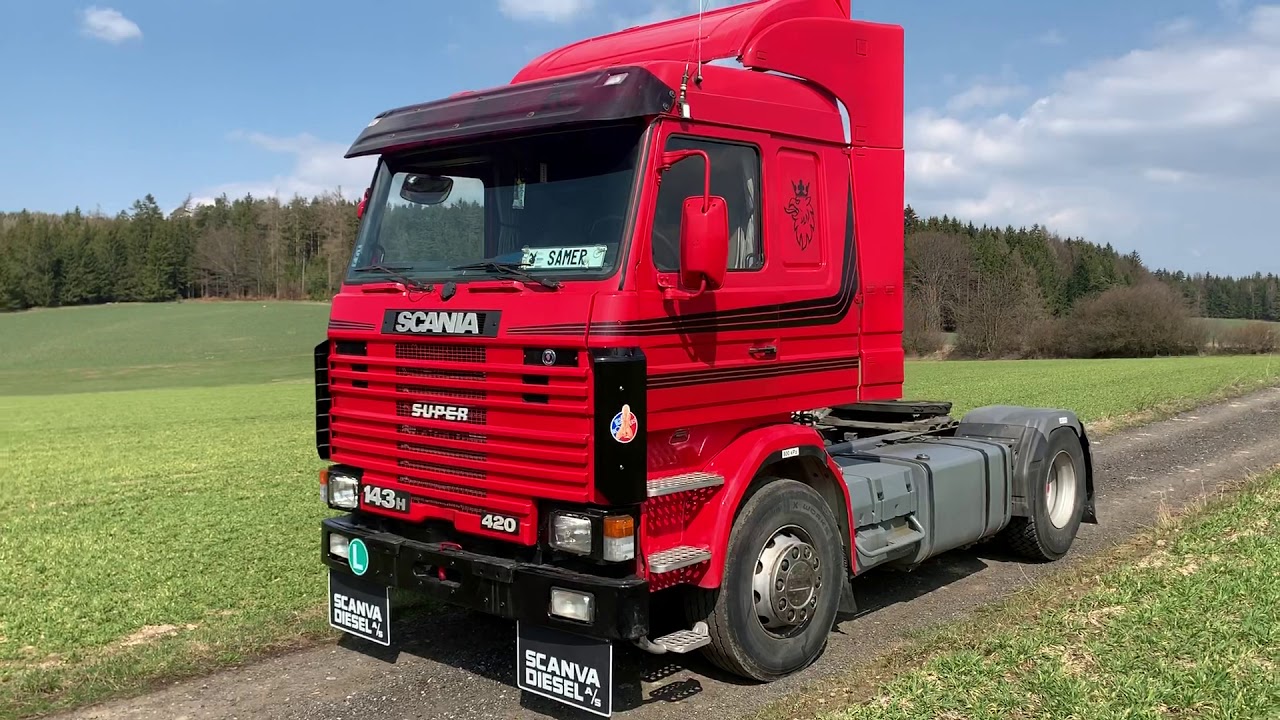 Scania 143H 420 walkaround