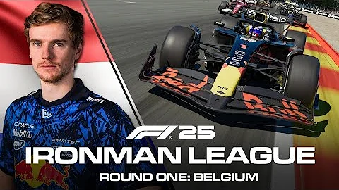 My First League Race On F1 25 - Ironman League Round 1 Belgium