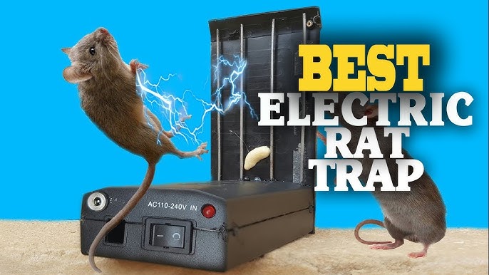  Electric Mouse Trap for Home, Careland Upgraded Rat