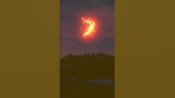 Thumbnail of Meteor shower accidentally hits the moon!(not real)#shorts