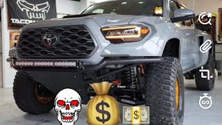 Long Travel Toyota Tacoma Price Breakdown