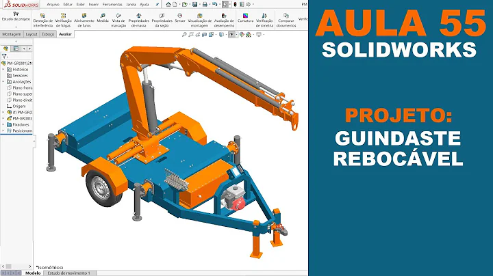 AULA 55 | CURSO: SOLIDWORKS NA PRTICA | PROJETO: G...