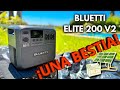 ⚡REVIEW BLUETTI ELITE 200 V2 🔋 🔥POTENCIA EXTREMA PARA APAGONES🔥 #bluetti #elite200v2 #generadorsolar