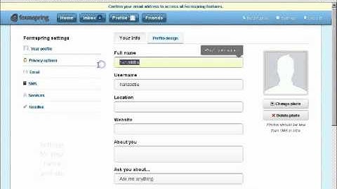 Formspring tutorial video :)
