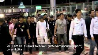 [iamkoika] 20110918 YC back to Korea