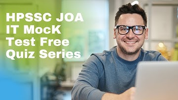 HP JOA IT, Question paper pdf download, Computer Operator Free Mock test Quiz series 2021