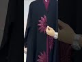 Unique Elegant Abaya New Design With Hand Work ✨ #burkha #abaya #shorts #dubai
