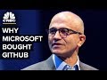 Satya Nadella Talks Microsoft GitHub Acquisition